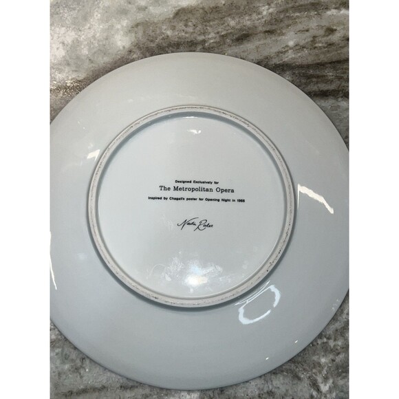 Nadia Roder For The Metropolitan Opera Marc Chagall Plate Opening Night 1966 - Picture 4 of 5